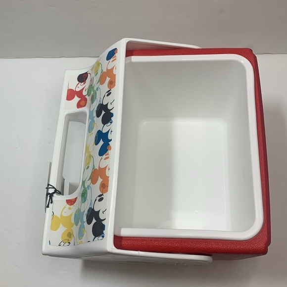 Disney Mickey 90 Year Anniversary 4 Qt Cooler Igloo Playmate Limited Edition New - Picture 5 of 7